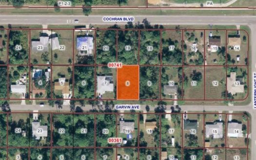 Building Home Site Lot – Florida Port Charlotte to Invest. Garvin Rd.